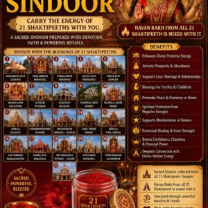 21 Shaktipeeth Sindoor