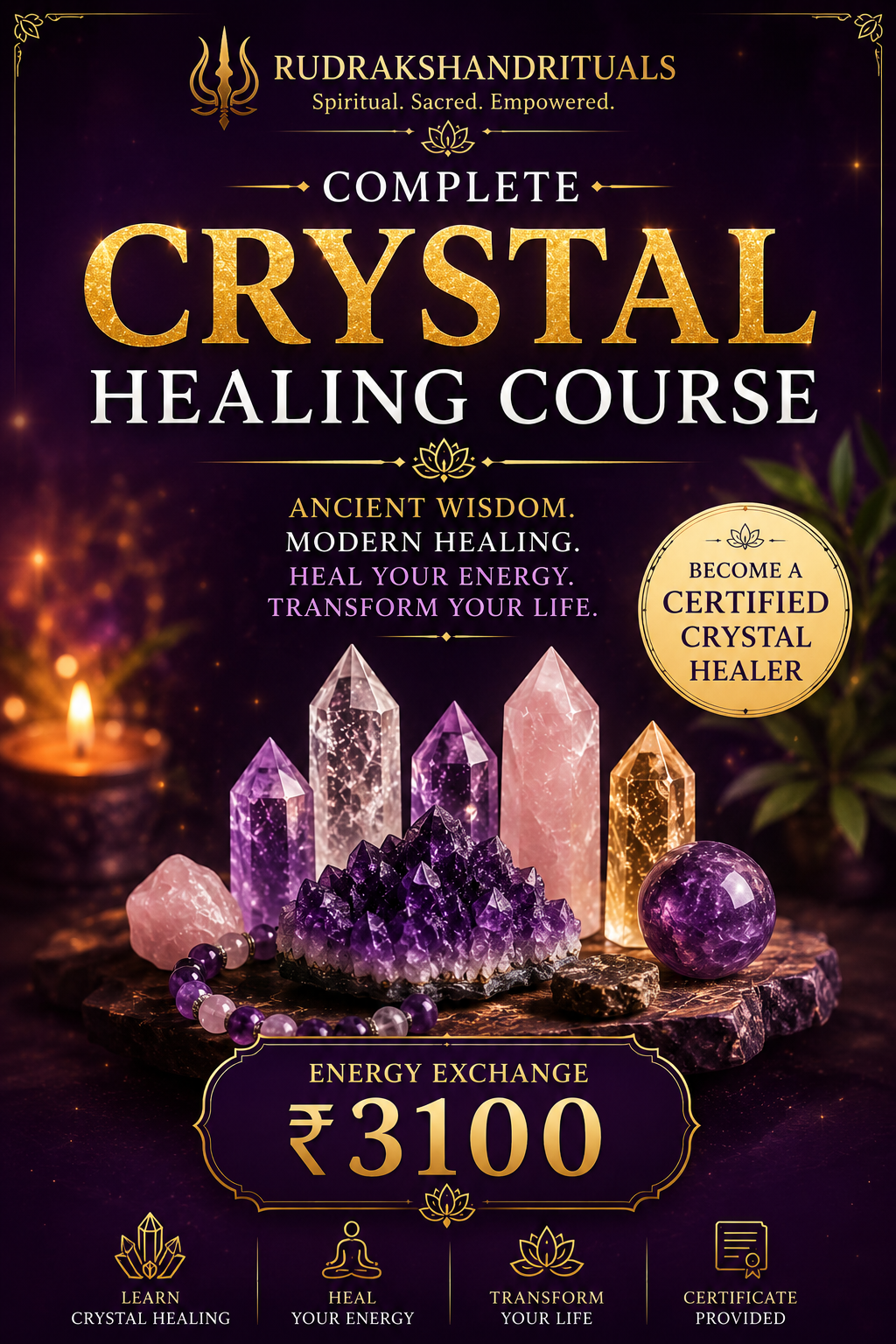 Crystal Healing Course